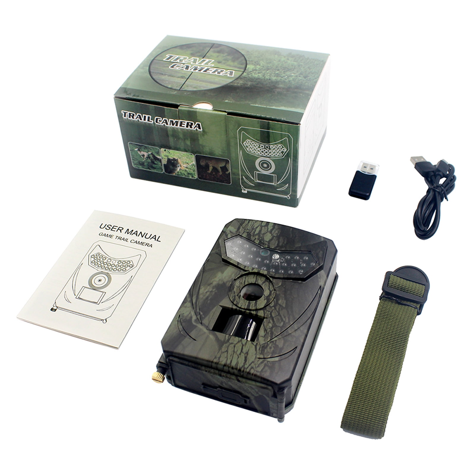 NEXAVKPR Hunting Camera Photo Trap 12MP 1080P Wildlife Trail Night for Vision Thermal Imager Video Cameras for Scouting Game