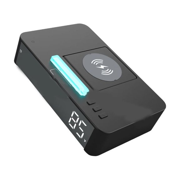 NEXAVKPR Innovative Charging Alarm Clock Showing Date Temperature And automatic light Control