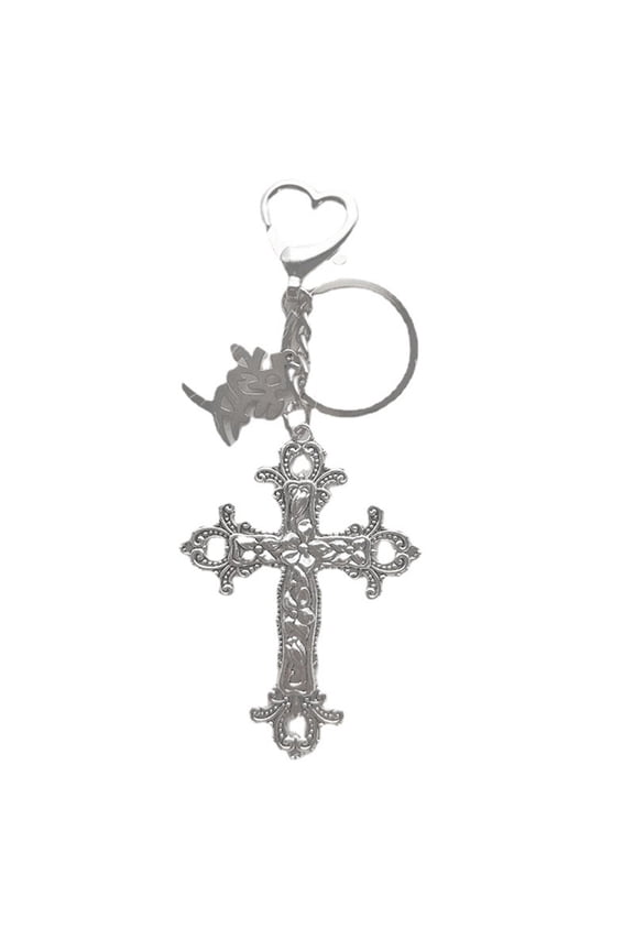 Jesus Cross Keychains Christian Religious Beliefs Key-Chains Fashion Jewelry