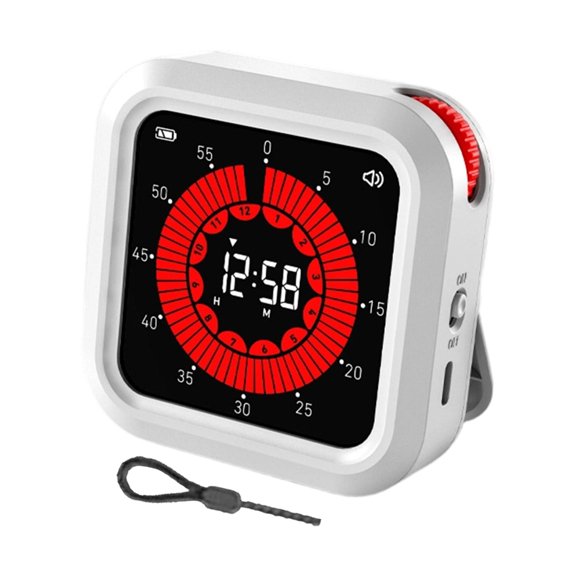 NEXAVKPR Kitchen Timer With Clear Display Perfect For Baking Studying And Time Management Tasks Countdowns Device