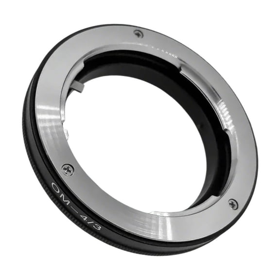 NEXAVKPR Lens Adapter for OM to 4/3 Cameras Manual Control Manual Exposure and Apertures Priority Functionality