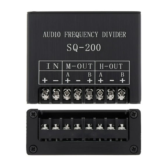 NEXAVKPR Lightweight Car Audios Frequency Divider SQ200 Midrange Speaker Crossover set