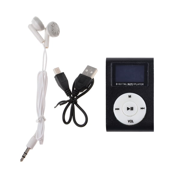 NEXAVKPR MX-808 Mini USB Aluminum LCD Screen 32GB Micro SD TF Card Digital Music MP3 for