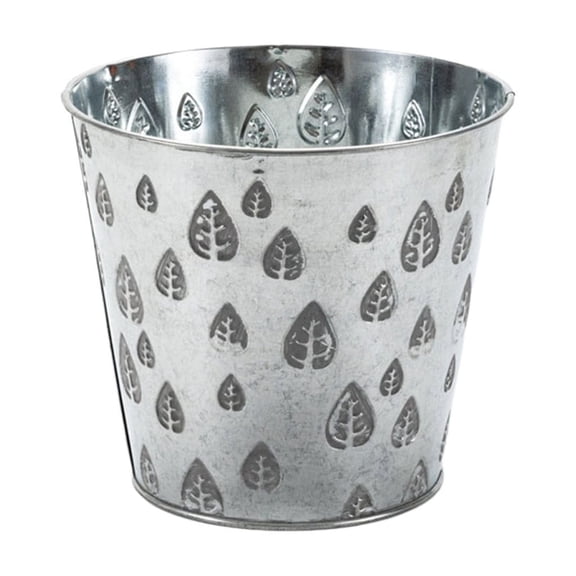 NEXAVKPR Metal Flower Pots Metal Basket Bucket Farmhouse Planters Vintage Flower Holder Wedding Table Centerpiece Decorations