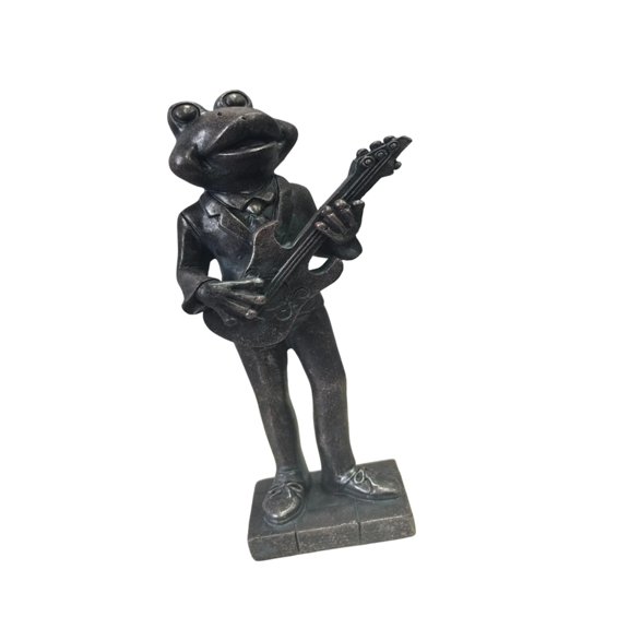 NEXAVKPR Miniature Resin Statue Decorative Playing Musical Instrument Sculpture