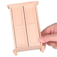 thumbnail image 1 of NEXAVKPR Miniature Wardrobe Model Figure 1/12 Doll House Furniture Doll Clothes Storage, 1 of 9