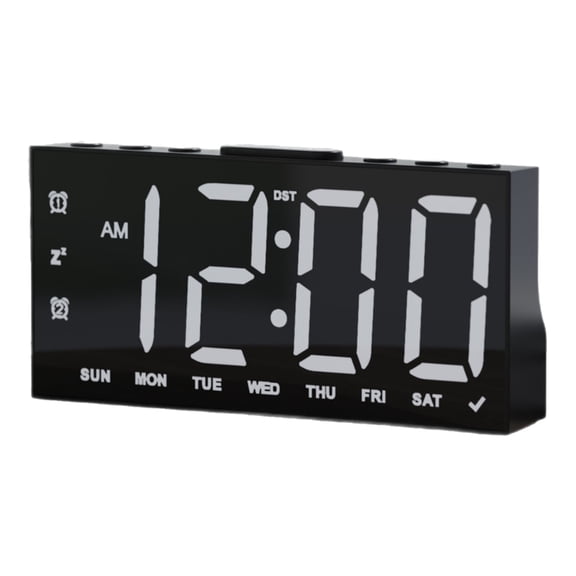 NEXAVKPR Minimalists Alarm Clock Energy Saving Design Quiet Operations Study Essential