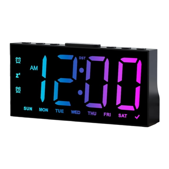 NEXAVKPR Minimalists Alarm Clock Energy Saving Design Quiet Operations Study Essential