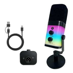 NEXAVKPR Modern USB XLR Desktop Mic With Adjustable Setting For Streaming And Gaming