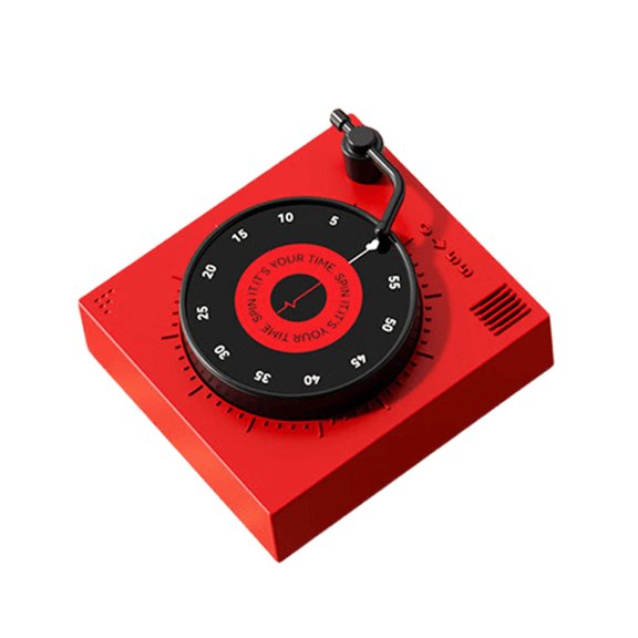 NEXAVKPR Multifunctional Mechanical Timer with Secure Magnetic Mounting Countdowns Device Suitable for Various Timing Needs