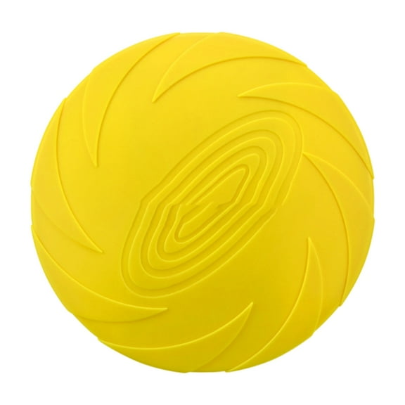 NEXAVKPR Multipurpose Dog Flying Disc Chew Toy For Training Feeding Outdoor Activity Soft Rubber Design