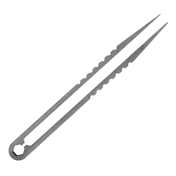 NEXAVKPR Multipurpose Ergonomic Clip Ti Alloy Survival Equipment Tweezers For DIY Projects And High Precised Operation