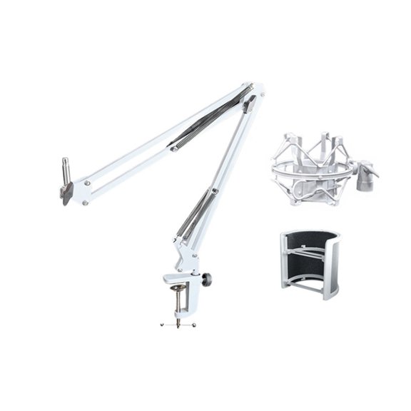 NEXAVKPR Multipurpose Metal Microphones Stand with Easy Angle Adjustment for Broadcasters