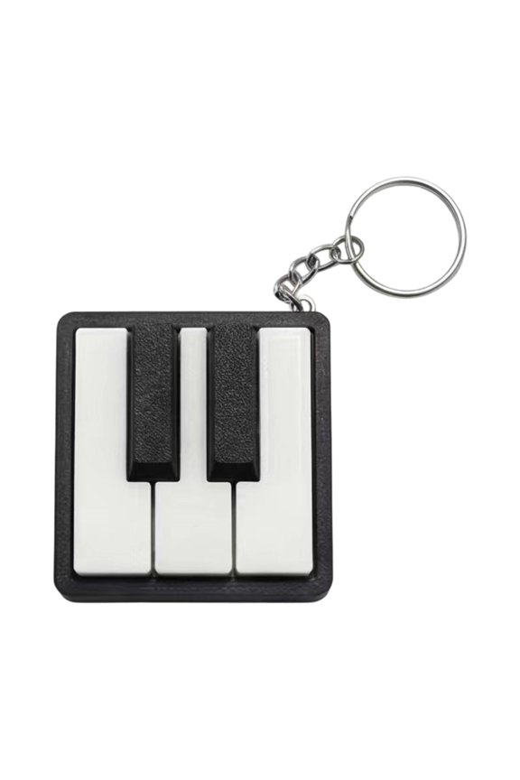 Novelty Musical Keychain Featuring Working Piano Keys For Everyday Joy