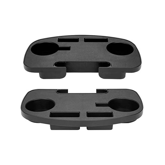 NEXAVKPR Oval Zero-Gravity Chair Cup Holder Clip on Side Recliner Cup Table 2 Pack