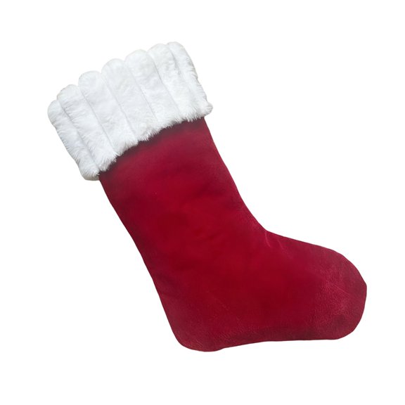 NEXAVKPR Oversized Festival Sock Christmas Stocking From Soft Fabric Gift Holder For Family Celebration And Gift Filling