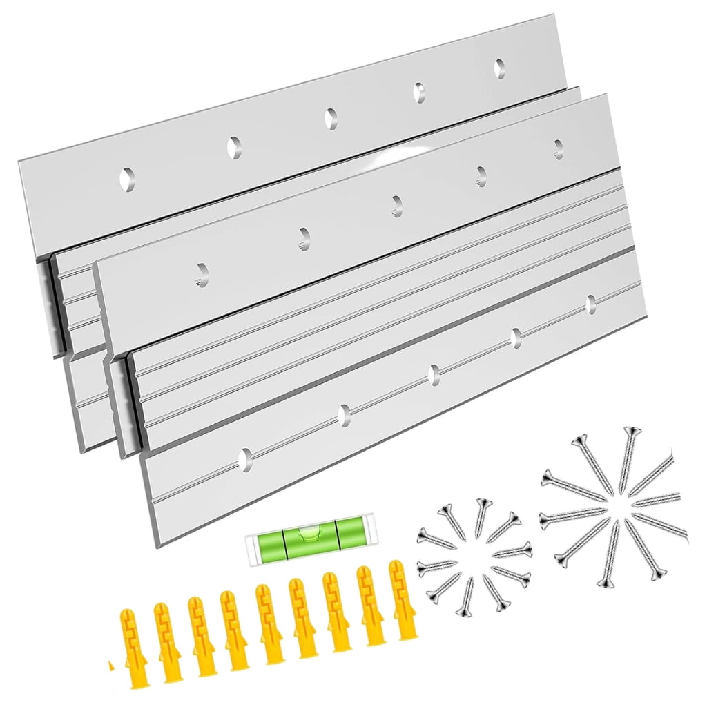 NEXAVKPR Picture Frame Hanging Z Clamps With Level And Screws Picture Hanger Mounting Bracket For Framed Pictures And Mirror