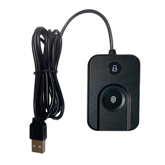 NEXAVKPR Plugs Play USB Fingerprints Security Key For Multiple Account Computer Access Win 10 11 Optimized