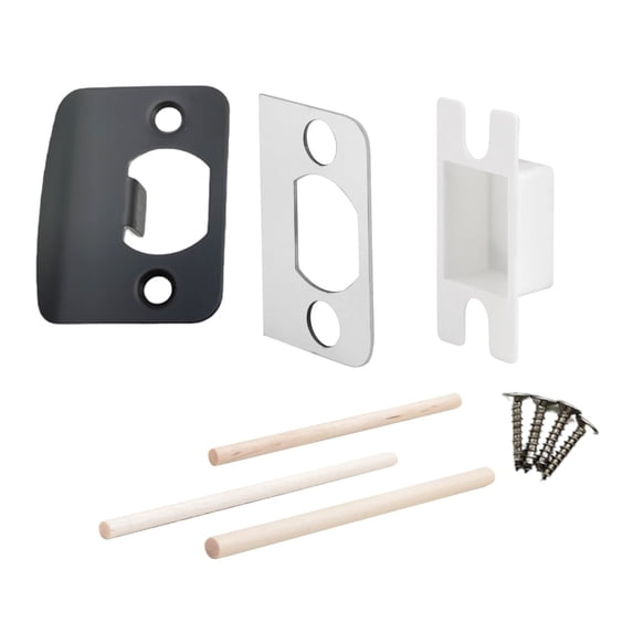 NEXAVKPR Polished Door Strikes Plate set with Smooth Border & Hassle ...