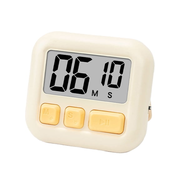 NEXAVKPR Portable Kitchens Baking Magnetic Timer Accurate Timekeeping Battery Operated