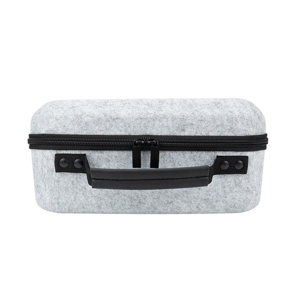 NEXAVKPR Portable Travel Carry for Case Felt Storage Bag with 10 Card Slots Shock-resistant & Large Capacity for Switch OLED Cons