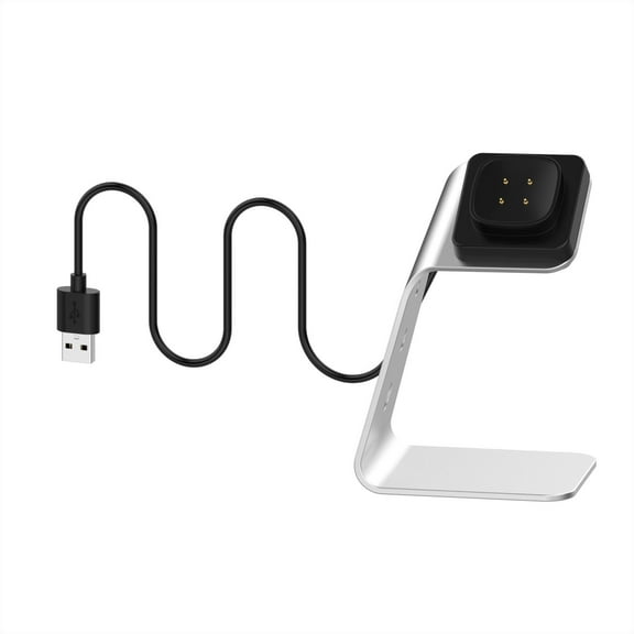 NEXAVKPR Power Adapter Dock Mount Bracket for FitbitVersa 3 Sense Smartwatch Accessory