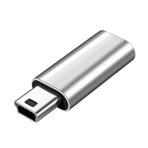 NEXAVKPR Quality USB C to Mini USB 2.0 Adapters Support Charging & Data Sync Aluminum Aolly for Shell ,Type C Adapters Connector