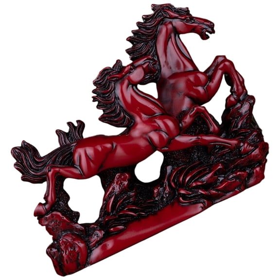 NEXAVKPR Running Horse Statues Horse Figurines Sculptures Table Ornament Home Decors