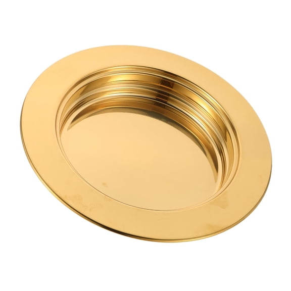NEXAVKPR Rustproof Metal Serving Plate produced For Church And Domestic Purposes