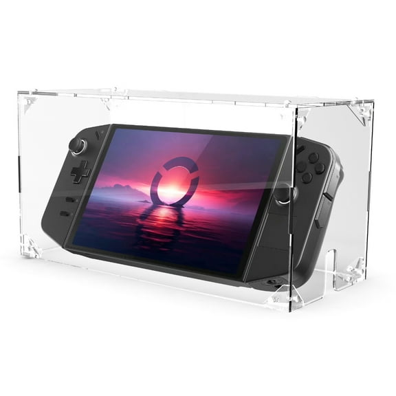 NEXAVKPR Scratchproof Cover Clear Dust Cover Game Console Protectors Box for Legion Go Acrylic Dust Blocker Shell Game Accessory