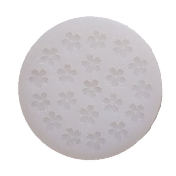 NEXAVKPR Silicone Fondant Mould Biscuit Molds Cherry Flower Shape DIY Reusable Baking Accessories Baking Tool for Cake Decoration