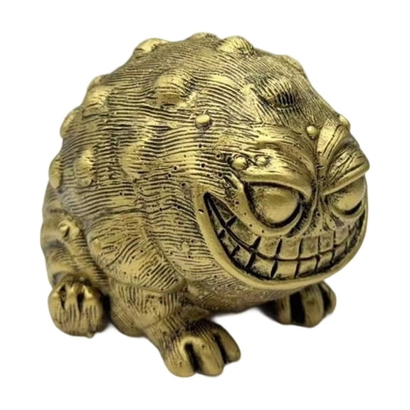 NEXAVKPR Smiling African Rain Frogs Resins Figurine for Home Garden Decors Weather Resistant Toads Miniature Sculpture Ornament