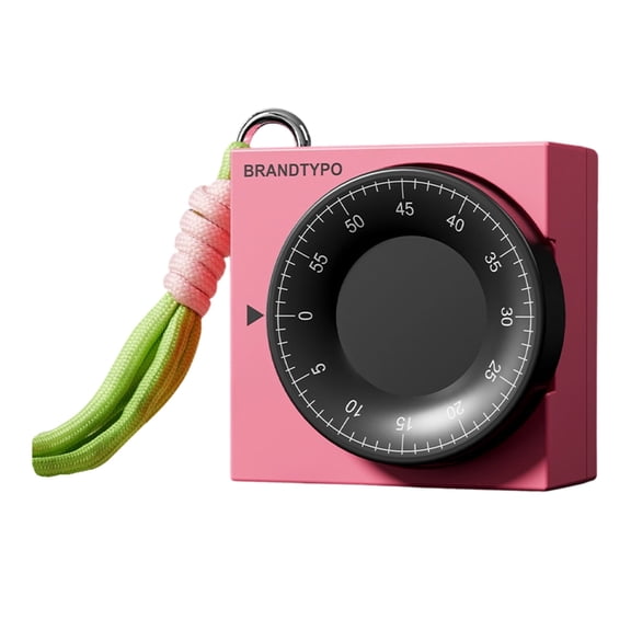 NEXAVKPR Study Magnetic Square Timer for Precise Time Management in Kitchen Office Gym