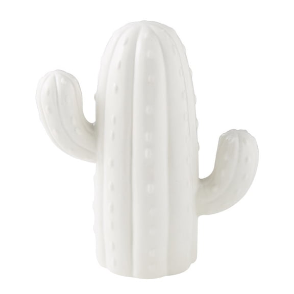 NEXAVKPR Stylish Cactus Coin Storage Jar Nordic Styles Ceramics Ornament Money Box Piggy Banks for Living Room Bedroom Decors