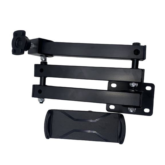 NEXAVKPR Tablet Wall Mount Stand, Aluminum Tablet Holder Adjustable Arm for 4-13Inch Devices, for Kitchen and Office Use