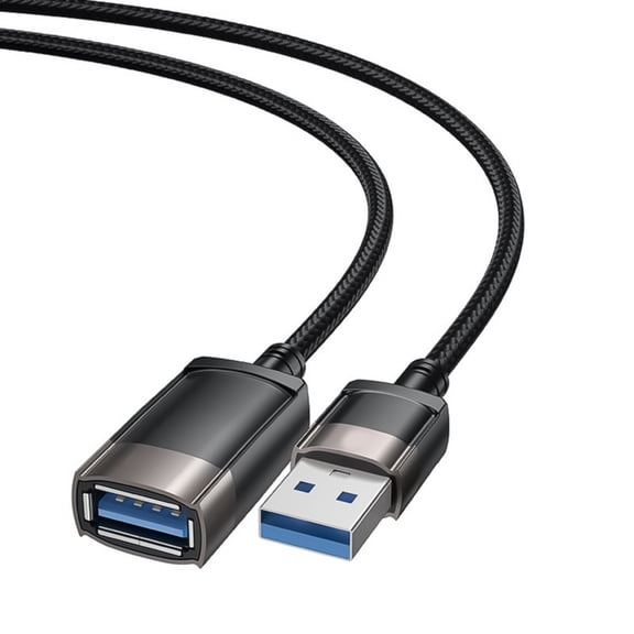 NEXAVKPR USB Extension Cable USB 2.0 Male to Female Extender Cord Adapter for Printer Keyboard Mouse Flash Drive Hard Drive
