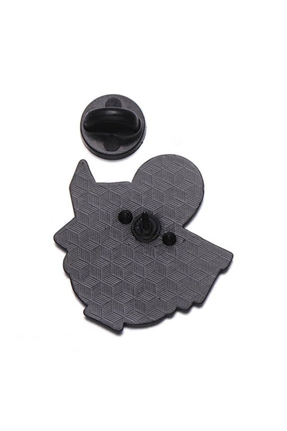 Unique Alien Badge Pin Stylish Newspaper Reading Alien Pin Eye Catching Brooch