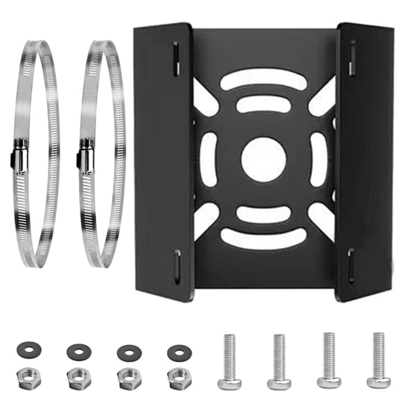 NEXAVKPR Universal Security Camera Mount Adjustable Steel Clamp For CCTV PTZ Cameras rings