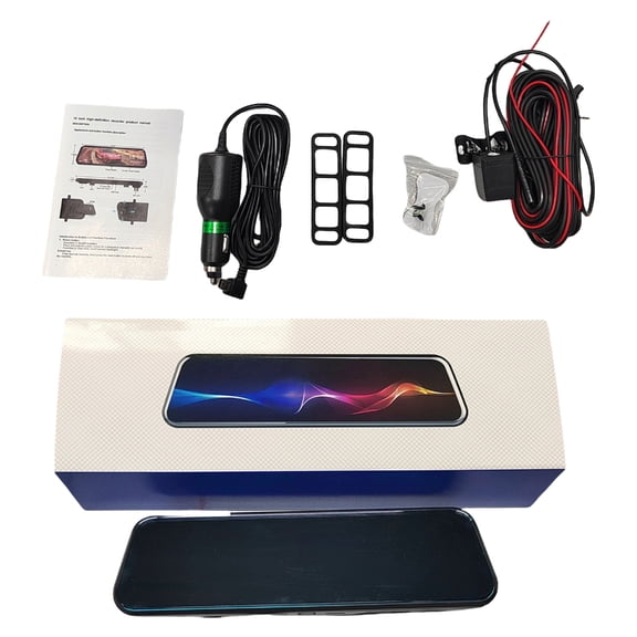 NEXAVKPR Vehicle Surveillances Camera Car DashCam Dashboards Camera 10Inch Screen Display