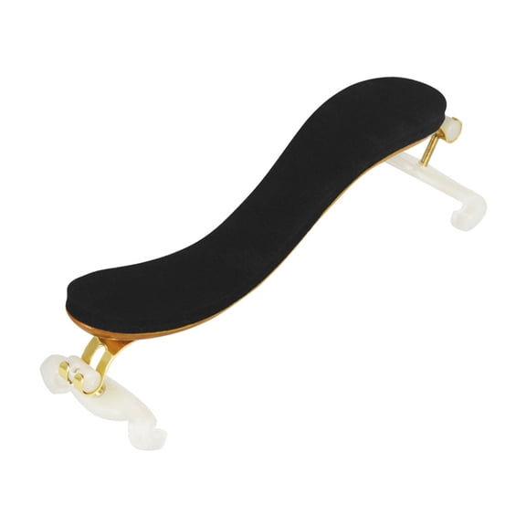 NEXAVKPR Violin Shoulder Rest, Adjustable Wood Violin Holder Strong Simplified End Rod