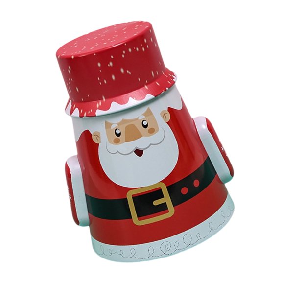 NEXAVKPR Xmases Card Holder Christmas Cookie Tins with Lid for Gift Giving Holiday Treats