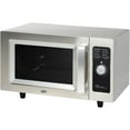 thumbnail image 1 of Global Industries 242942 Nexel Commercial Microwave Oven, 0.9 Cu. ft., 1000 W, Dial Control, Stainless Steel, 1 of 3