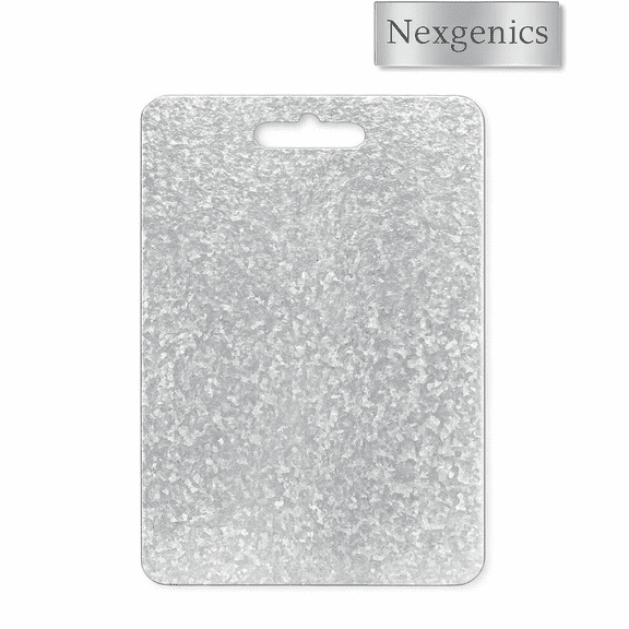 NEXGENICS Titanium Cutting Board - 18"L x 12"W, Double Sided, Non-Toxic, Hygiene, Durable, Dishwasher Safe