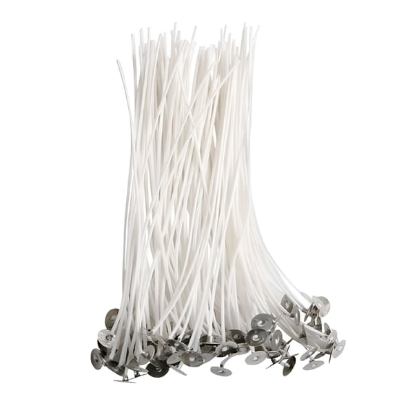 NEXIMO 2026 New 100Pcs Pre Waxed Wicks Cotton for Candle Making Tealight Candles Diy Supply for Candle Making,Home,Studio,Crafts