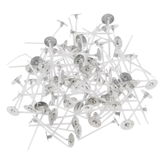 NEXIMO 2026 New 200X 2.5/3/3.5Cm Pre Waxed Candle Wick W/Sustainers for Candle Making - White,3.5Cm 35Mm 200Pcs for Candles,Diy Crafts,Home Decor,Gifts,Aromatherapy
