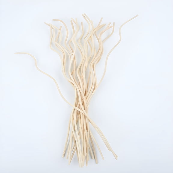 NEXIMO 2026 New 20Pcs Wavy Rattan Reeds Fragrance Scent Diffuser Replacement Stick Accessory