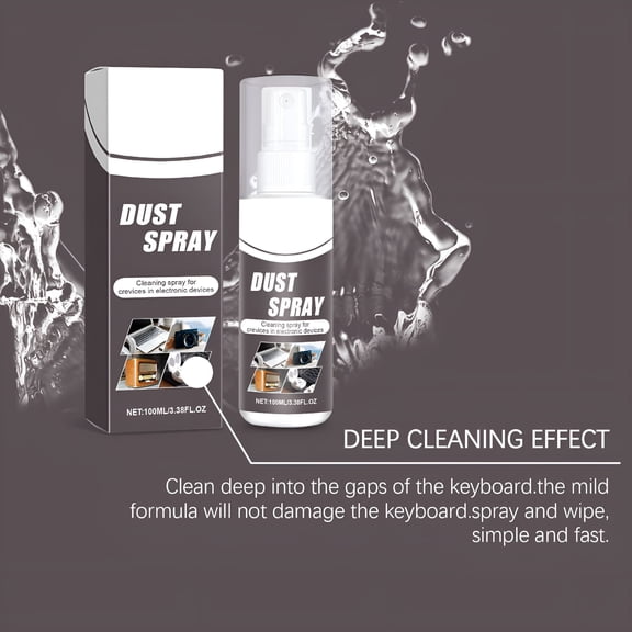 NEXIMO 2026 New Keyboard Cleaning Spray,Computer Air Cleaner,Multi-Purpose Dust Remover,Ideal for Home Office Use,Effective for Laptops and Desktops,Easy to Use for Electronics Maintenance