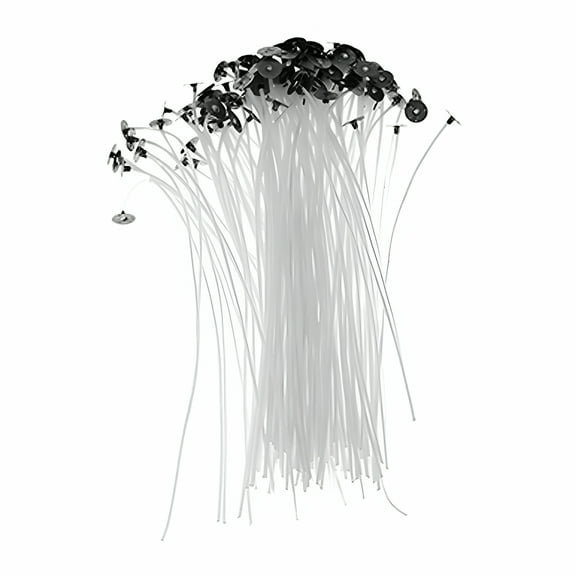 NEXIMO Candlewick,One Pack of 100 Pieces Cotton Candle Wick 3.54"