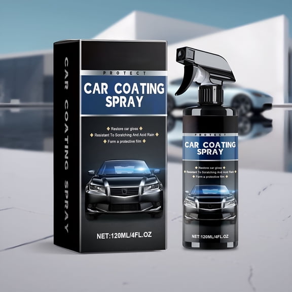 NEXIMO Ceramic Coating for Cars, 10 Oz Rapid Spray Wax Paint Sealant Polish Kit Ultra Hydrophobic, Improve Gloss Shine, Slickness, Dirt Resistant & Protection for Cars, RVs, Boats, Motorcycles