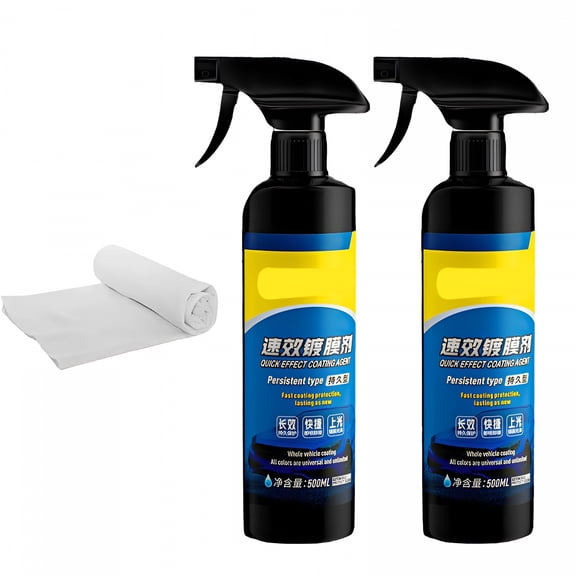 NEXIMO Ceramic Paint Sealant,Ceramic Coating Maximum Gloss & Shine Ceramic Wax,Car Coating Spray Extremely Hydrophobic Ceramic Spray Coating for Cars,Rvs,Motorcycles,Boats,and Atvs